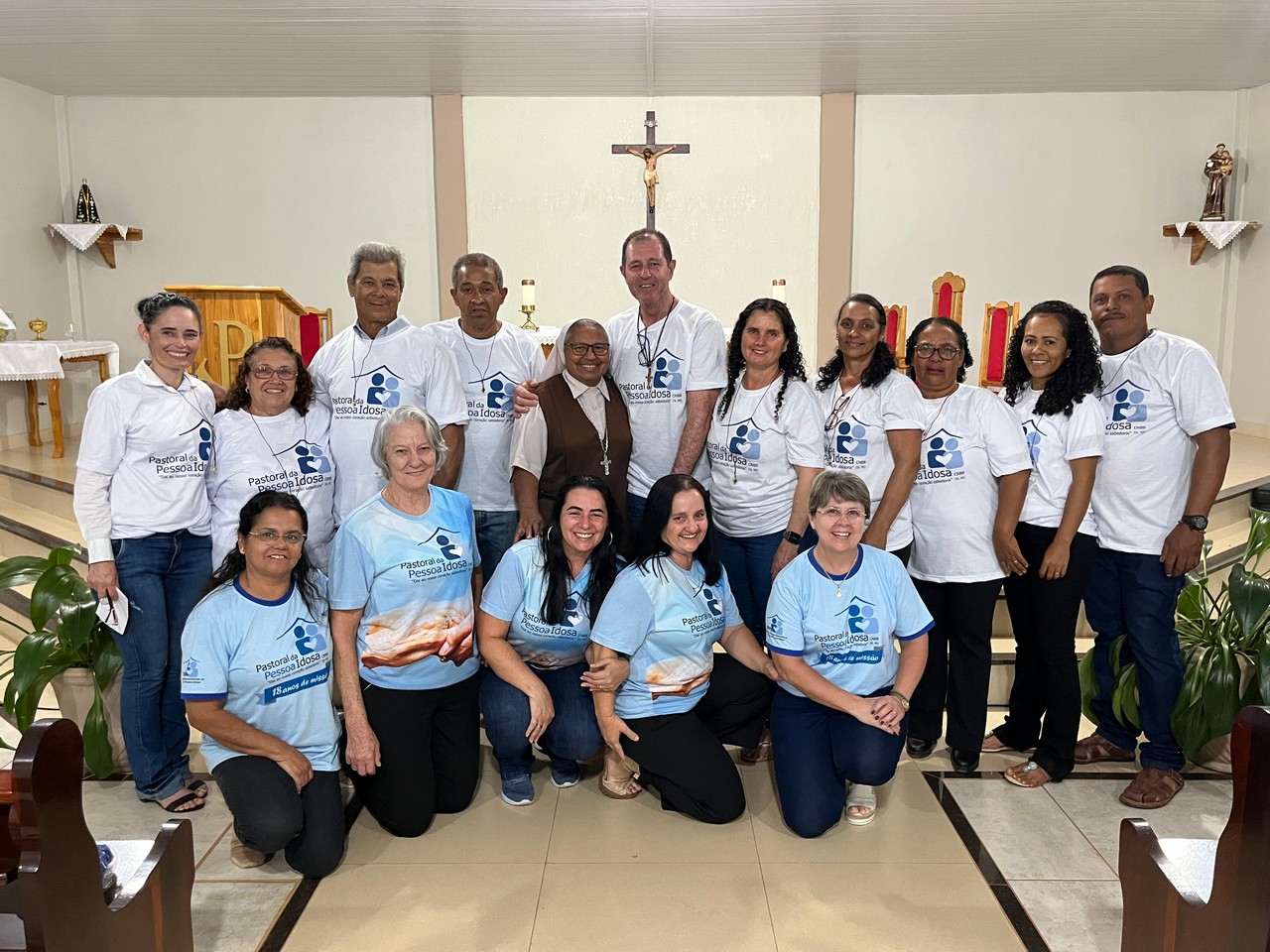 MISSA E ENVIO DAS LIDERES DA PASTORAL DA PESSOA IDOSA Diocese De